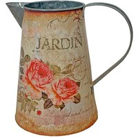 Deko Krug Zink Rosen Zinkkrug Gießkanne Jardin Zinkkanne Vintage-Stil Deko Krug Zink Rosen Zinkkrug Gießkanne Jardin Zinkkanne Vintage-Stil