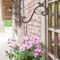 Wandhalter für Blumentopf Vogel Wandhaken Blumenampel Gusseisen Antik-Stil Wandhalter für Blumentopf Vogel Wandhaken Blumenampel Gusseisen Antik-Stil