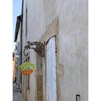 Wandhaken für Blumentopf Vogel Halter Blumenampel Gusseisen Antik-Braun Wandhaken für Blumentopf Vogel Halter Blumenampel Gusseisen Antik-Braun