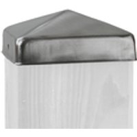 Pfostenkappe 90 Edelstahl Pfostenkappe 90 Edelstahl