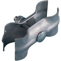 Verbindungsschelle für temporären Zaun Verbindungsschelle für temporären Zaun