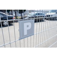 Zaunschild „Parkplatz“ Anthrazit Zaunschild „Parkplatz“ Anthrazit