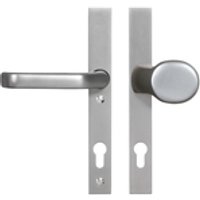 Drücker-Wechselgarnitur Edelstahloptik Drücker-Wechselgarnitur Edelstahloptik