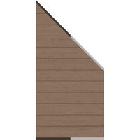 System WPC Classic Zaun-Anschluss-Set, 89x183x93cm Mandel System WPC Classic Zaun-Anschluss-Set, 89x183x93cm Mandel