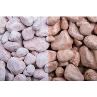 Rosa Corallo getrommelt, Körnung 20-50 250 kg Rosa Corallo getrommelt, Körnung 20-50 250 kg