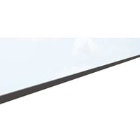 SYSTEM Dekorprofil Mattglas flach 15cm SYSTEM Dekorprofil Mattglas flach 15cm