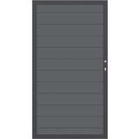 System Alu Tor Anthrazit, Anthrazit-Rahmen DIN Rechts System Alu Tor Anthrazit, Anthrazit-Rahmen DIN Rechts