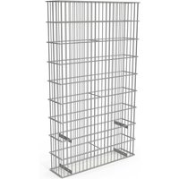 Gabione Typ G (8/6/8), B: 1000mm, verzinkt 800mm Verzinkt 150mm ohne Bodenanker Gabione Typ G (8/6/8), B: 1000mm, verzinkt 800mm Verzinkt 150mm ohne Bodenanker