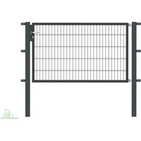 Gartentor Flex 6, 1-flg., Breite 1750 mm 800 mm RAL 7016 Anthrazitgrau zum Einbetonieren Gartentor Flex 6, 1-flg., Breite 1750 mm 800 mm RAL 7016 Anthrazitgrau zum Einbetonieren