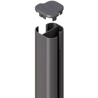 Art. 2366 SYSTEM Eckpfosten Basic zum Einbetonieren Anthrazit 298cm Art. 2366 SYSTEM Eckpfosten Basic zum Einbetonieren Anthrazit 298cm