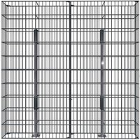 ZKO Modulgabione MG25 (8/6/8), B: 2000mm, Anthrazitgrau 1000 mm RAL 7016 Anthrazitgrau Zum Aufdübeln ZKO Modulgabione MG25 (8/6/8), B: 2000mm, Anthrazitgrau 1000 mm RAL 7016 Anthrazitgrau Zum Aufdübeln