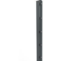 MEGA Zaunpfosten 80x40mm – Zaunhöhe bis 2030mm Standardpfosten RAL 7016 Anthrazitgrau mit Klemmhalter 1630 mm MEGA Zaunpfosten 80x40mm – Zaunhöhe bis 2030mm Standardpfosten RAL 7016 Anthrazitgrau mit Klemmhalter 1630 mm