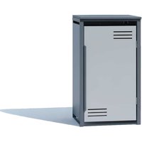 Metall Mülltonnenbox Basel 1-er Box Metall Mülltonnenbox Basel 1-er Box