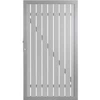 Squadra Lichtgrau Alu-Tor DIN Links 98 x 180 cm Squadra Lichtgrau Alu-Tor DIN Links 98 x 180 cm