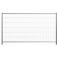 Bauzaunmatte F2 Protect Pro mit Überhänge 3,5 x 2m – 16 kg Bauzaunmatte F2 Protect Pro mit Überhänge 3,5 x 2m – 16 kg