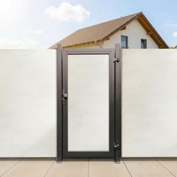 SYSTEM BOARD Tor-Set in Marmor Breite 1250mm Höhe 1800mm DIN links Klinke Klemmprofil zum Aufdübeln Anthrazit SYSTEM BOARD Tor-Set in Marmor Breite 1250mm Höhe 1800mm DIN links Klinke Klemmprofil zum Aufdübeln Anthrazit