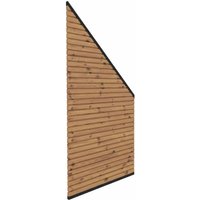 SYSTEM NEO Thermo-Holz Zaun-Anschluss-Set 91 x 184 auf 94 cm SYSTEM NEO Thermo-Holz Zaun-Anschluss-Set 91 x 184 auf 94 cm