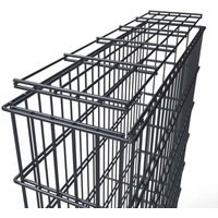 Gabionendeckel Typ G (8/6/8), Breite 1200mm, Breite, Verzinkt 150mm Gabionendeckel Typ G (8/6/8), Breite 1200mm, Breite, Verzinkt 150mm