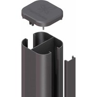 Art. 2360 SYSTEM Steckpfosten Anthrazit Zum Einbetonieren bis 2400 mm Art. 2360 SYSTEM Steckpfosten Anthrazit Zum Einbetonieren bis 2400 mm