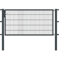 Gartentor Flex 8, 1-flg., Breite 2000 mm 800 mm RAL 7016 Anthrazitgrau zum Einbetonieren Gartentor Flex 8, 1-flg., Breite 2000 mm 800 mm RAL 7016 Anthrazitgrau zum Einbetonieren