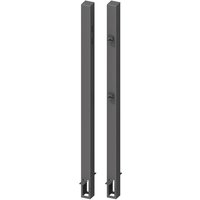 Torpfosten-Set z. Einbetonieren für Einzeltor Höhe 90-95 cm Anthrazit Torpfosten-Set z. Einbetonieren für Einzeltor Höhe 90-95 cm Anthrazit