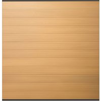 SYSTEM WPC Platinum Zaunfeld-Set, Lärche SYSTEM WPC Platinum Zaunfeld-Set, Lärche