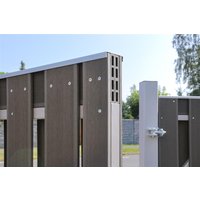 JUMBO WPC Tor Anthrazit – Aluminium 98x179cm JUMBO WPC Tor Anthrazit – Aluminium 98x179cm