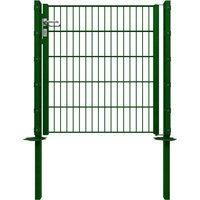 Gartentor XL, 8/6/8 1-flügelig, Breite 1000 mm 800 mm RAL 7016 Anthrazitgrau zum Einbetonieren Gartentor XL, 8/6/8 1-flügelig, Breite 1000 mm 800 mm RAL 7016 Anthrazitgrau zum Einbetonieren