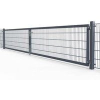 Kombitor Premium 8/6/8, 2-flg., Breite 6000mm 1800 mm RAL 6005 Moosgrün zum Einbetonieren Drücker Leiste mit Feststeller mit E-Öffner Kombitor Premium 8/6/8, 2-flg., Breite 6000mm 1800 mm RAL 6005 Moosgrün zum Einbetonieren Drücker Leiste mit Feststeller mit E-Öffner