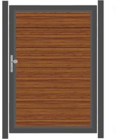 SYSTEM ALU XL Tor-Set in Bambus Breite 1250mm Höhe 1800mm Klinke DIN links ohne zum Einbetonieren Silber SYSTEM ALU XL Tor-Set in Bambus Breite 1250mm Höhe 1800mm Klinke DIN links ohne zum Einbetonieren Silber