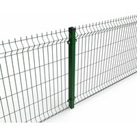 3D 2,5m Matten Komplettset in RAL 6005, Moosgrün 10,0 m Zum Aufdübeln ohne Eckpfosten 1030 mm 3D 2,5m Matten Komplettset in RAL 6005, Moosgrün 10,0 m Zum Aufdübeln ohne Eckpfosten 1030 mm