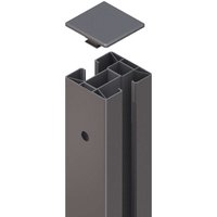 Art. 2341 SYSTEM Klemmpfosten Anthrazit 192,5cm Art. 2341 SYSTEM Klemmpfosten Anthrazit 192,5cm