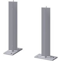 Träger Pfosten WPC zum Aufschrauben Träger Pfosten WPC zum Aufschrauben