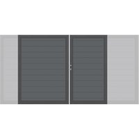 SYSTEM Metall Doppeltor auf Maß SYSTEM Metall Doppeltor auf Maß