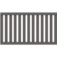 RAJA WPC Anthrazit mit Aluleiste 149 x 85 cm RAJA WPC Anthrazit mit Aluleiste 149 x 85 cm