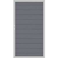 SYSTEM WPC Classic Tor Anthrazit Silber Links SYSTEM WPC Classic Tor Anthrazit Silber Links