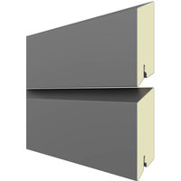 SYSTEM RHOMBUS Anthrazit Einzelprofile 2er Set SYSTEM RHOMBUS Anthrazit Einzelprofile 2er Set