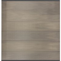 System WPC Platinum XL Zaunset, Taupe-Taupe-Grau System WPC Platinum XL Zaunset, Taupe-Taupe-Grau