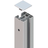 Art. 2313 SYSTEM Klemmpfosten Silber 192,5cm Art. 2313 SYSTEM Klemmpfosten Silber 192,5cm