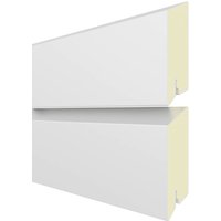 SYSTEM RHOMBUS Weiß Einzelprofil 2er Set SYSTEM RHOMBUS Weiß Einzelprofil 2er Set