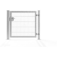 B-WARE Gala-Tor, 8/6/8, 1-flg., Breite 1000 mm, Verzinkt 1600 mm zum Einbetonieren Verzinkt B-WARE Gala-Tor, 8/6/8, 1-flg., Breite 1000 mm, Verzinkt 1600 mm zum Einbetonieren Verzinkt