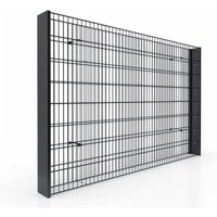 Gabione S20 Breite 2500mm 6/5/6 mm 1000 mm Zum Aufdübeln RAL 7016 Anthrazitgrau Gabione S20 Breite 2500mm 6/5/6 mm 1000 mm Zum Aufdübeln RAL 7016 Anthrazitgrau