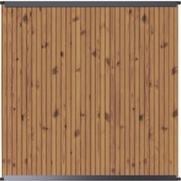 SYSTEM NEO Thermo-Holz Senkrecht-Zaunfeld-Set 184 x 178 cm SYSTEM NEO Thermo-Holz Senkrecht-Zaunfeld-Set 184 x 178 cm