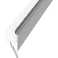 SYSTEM Blende für Lichtleiste, einseitig SYSTEM Blende für Lichtleiste, einseitig