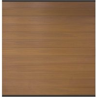 SYSTEM WPC Platinum Zaunfeld-Set, Teak-Teak-Braun SYSTEM WPC Platinum Zaunfeld-Set, Teak-Teak-Braun