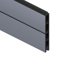 SYSTEM WPC CLASSIC Einzelprofil Anthrazit SYSTEM WPC CLASSIC Einzelprofil Anthrazit