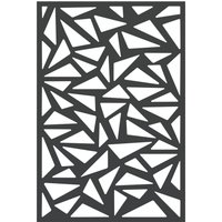 SYSTEM Designgitter Trigon Anthrazit 60 x 90 cm SYSTEM Designgitter Trigon Anthrazit 60 x 90 cm