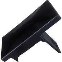 Kunststoffkappe mit Überstand (60 x 40mm) Schwarz Kunststoffkappe mit Überstand (60 x 40mm) Schwarz