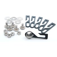 6er-Set Gabionen-Anbindung für Korbstärke 656 Weißaluminium RAL9006 6er-Set Gabionen-Anbindung für Korbstärke 656 Weißaluminium RAL9006