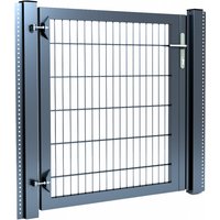 Gartentor „Universal“ Breite 1000 mm Füllung 868 800 mm RAL 7016 Anthrazitgrau 1000 mm zum Einbetonieren Gartentor „Universal“ Breite 1000 mm Füllung 868 800 mm RAL 7016 Anthrazitgrau 1000 mm zum Einbetonieren